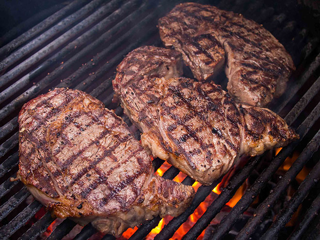 Ribeye steaks